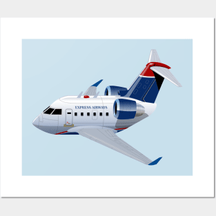 Cartoon airplane Posters and Art